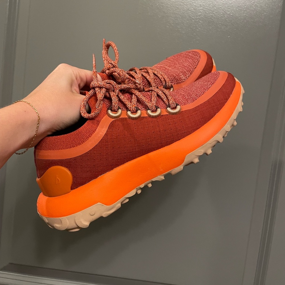 Allbirds Trail Runners SWT red and orange Diablo